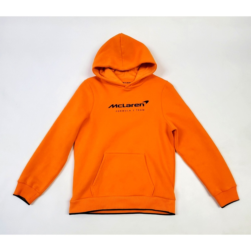McLaren F1 Kids XL Core Essentials Hoodie Autumn Glory/Black